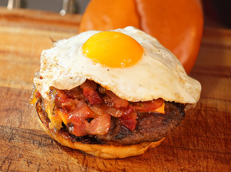 Bacon Jam Breakfast Burger
