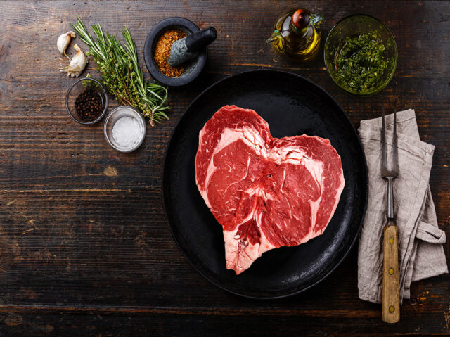 Heart-Shaped Ribeye