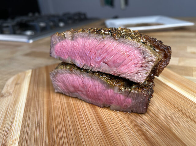 Air Fried Dry Aged Ribeye