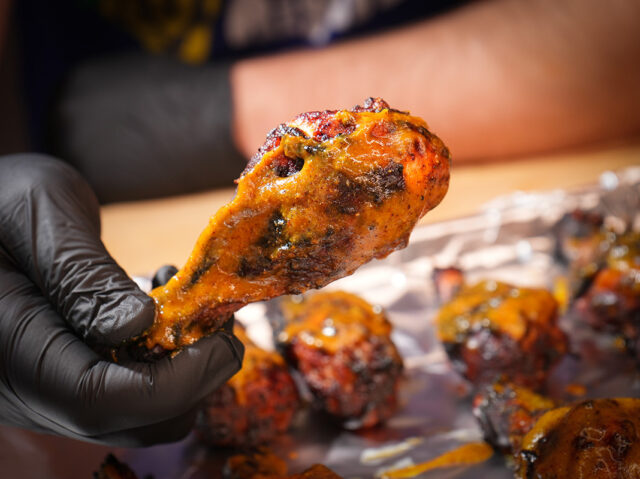 Chipotle Honey Mustard Drumsticks
