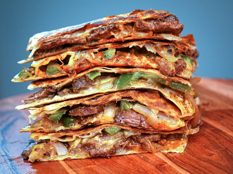 Flank Steak Quesadilla