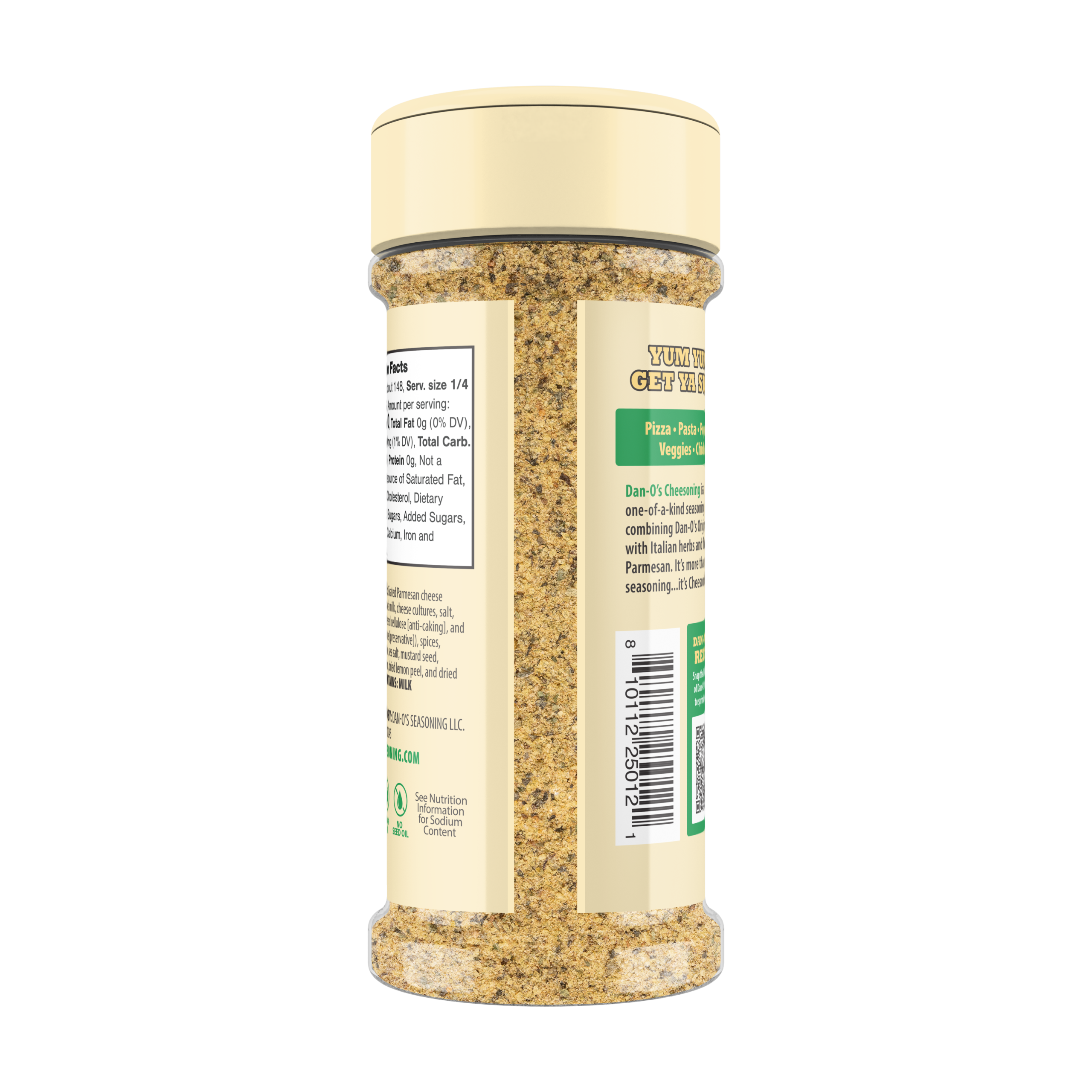 Cheesoning Seasoning - Small Bottle (Back)