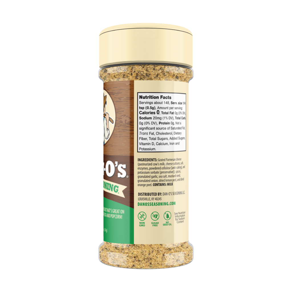 Cheesoning Seasoning - Small Bottle (Rotated Right)