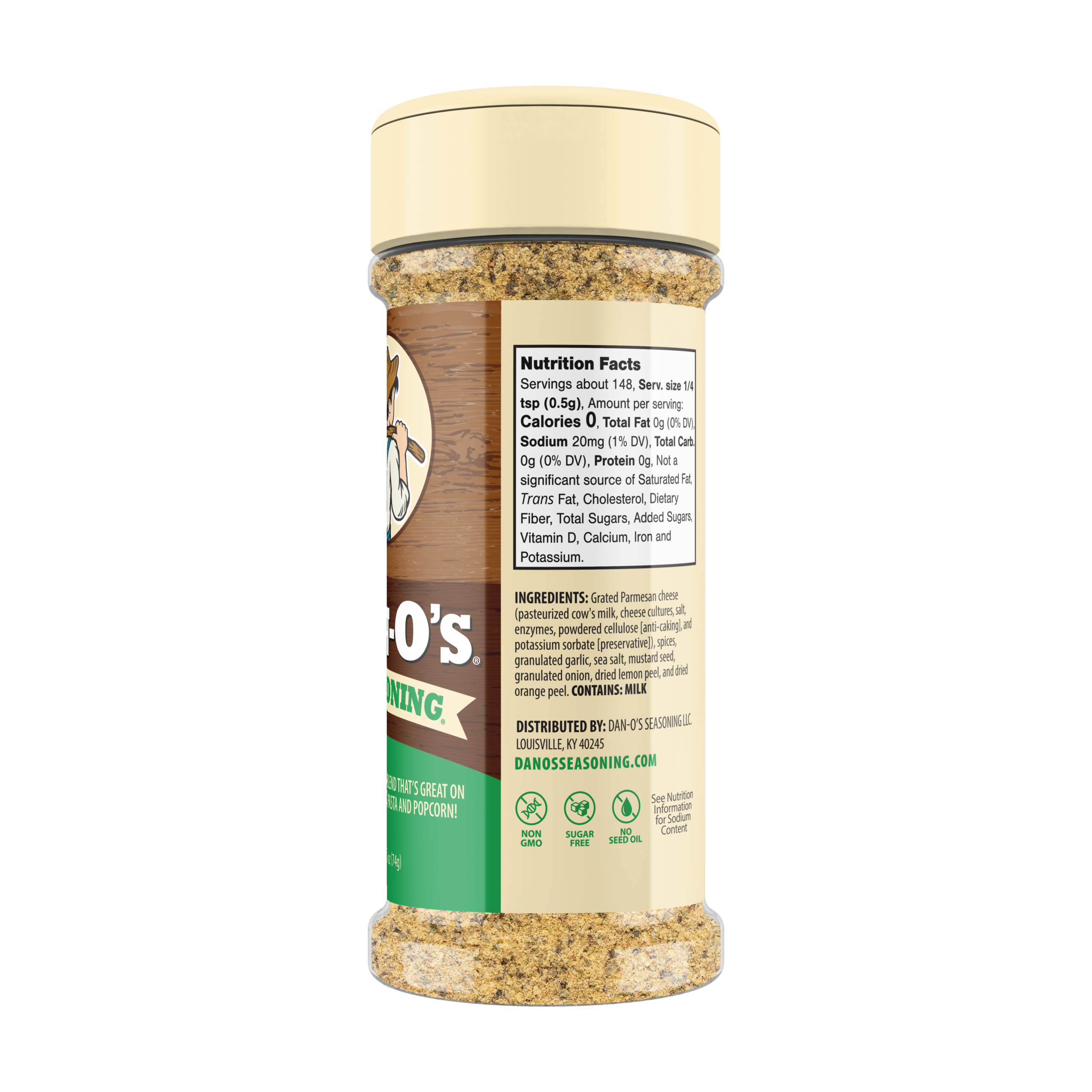 Cheesoning Seasoning - Small Bottle (Rotated Right)