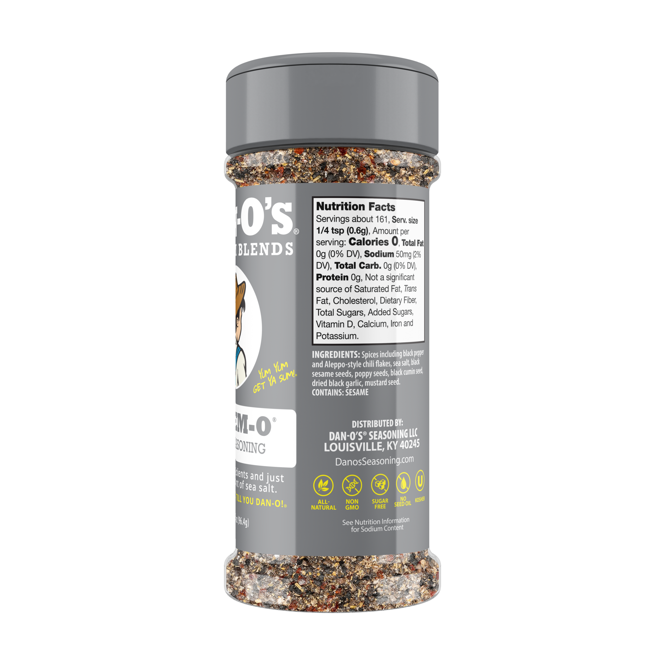 Preem-O Seasoning - Small Bottle (Rotated Right)