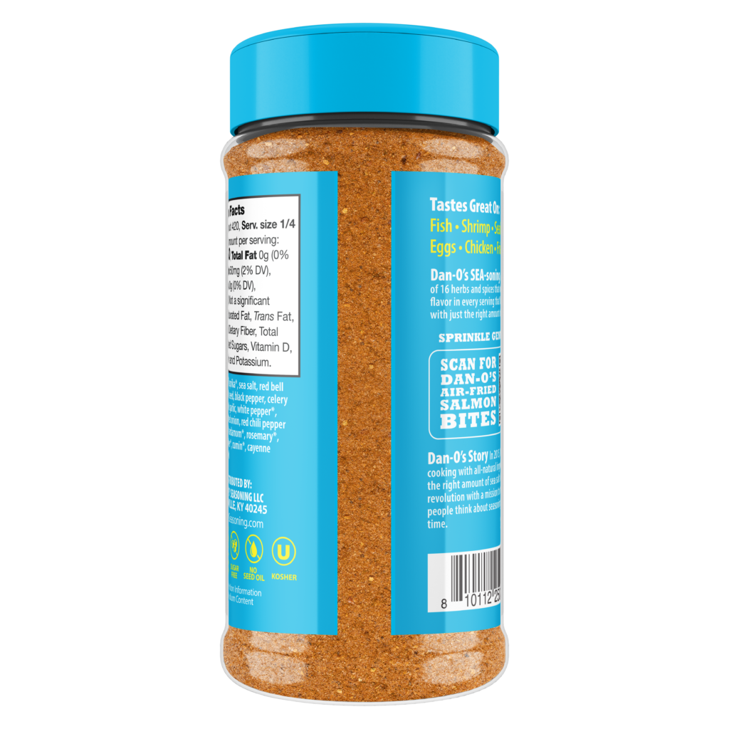SEA-soning Seasoning - Medium Bottle (Back)