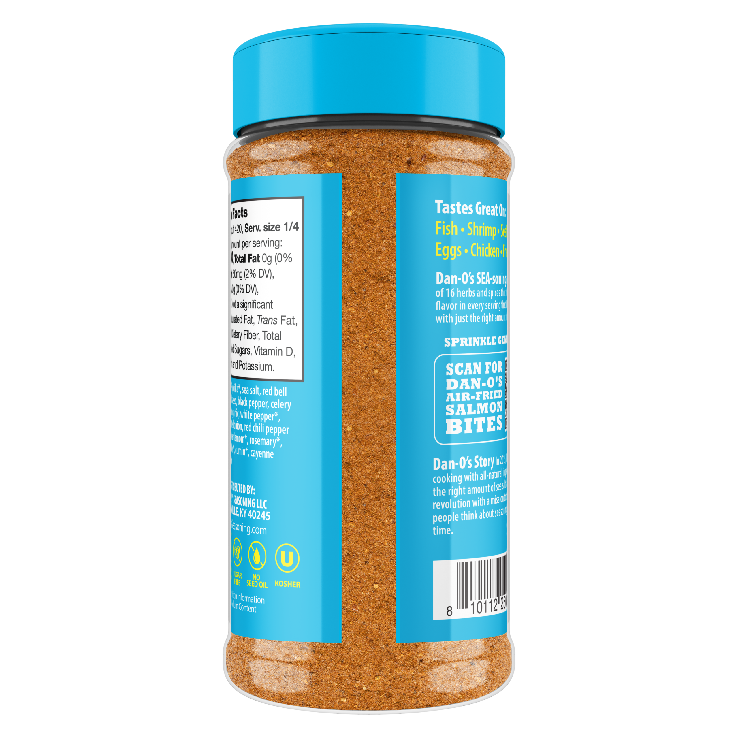 SEA-soning Seasoning - Medium Bottle (Back)