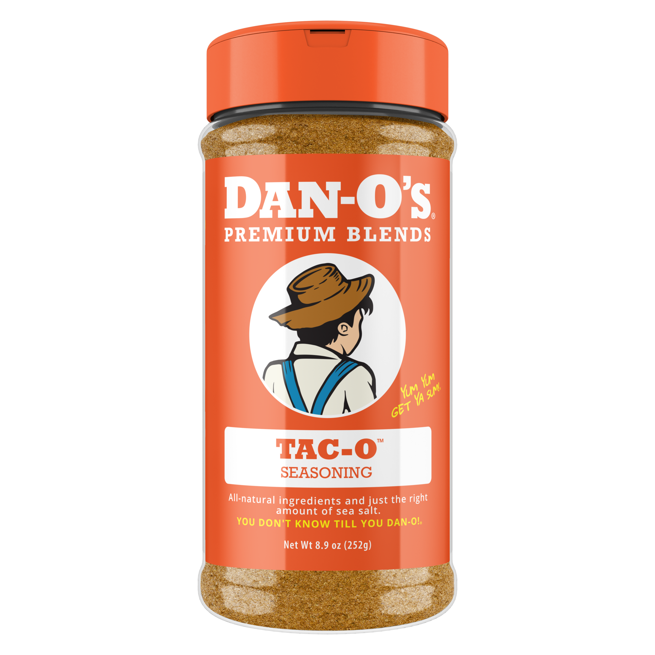 Tac-O Seasoning - Medium Bottle (Front)