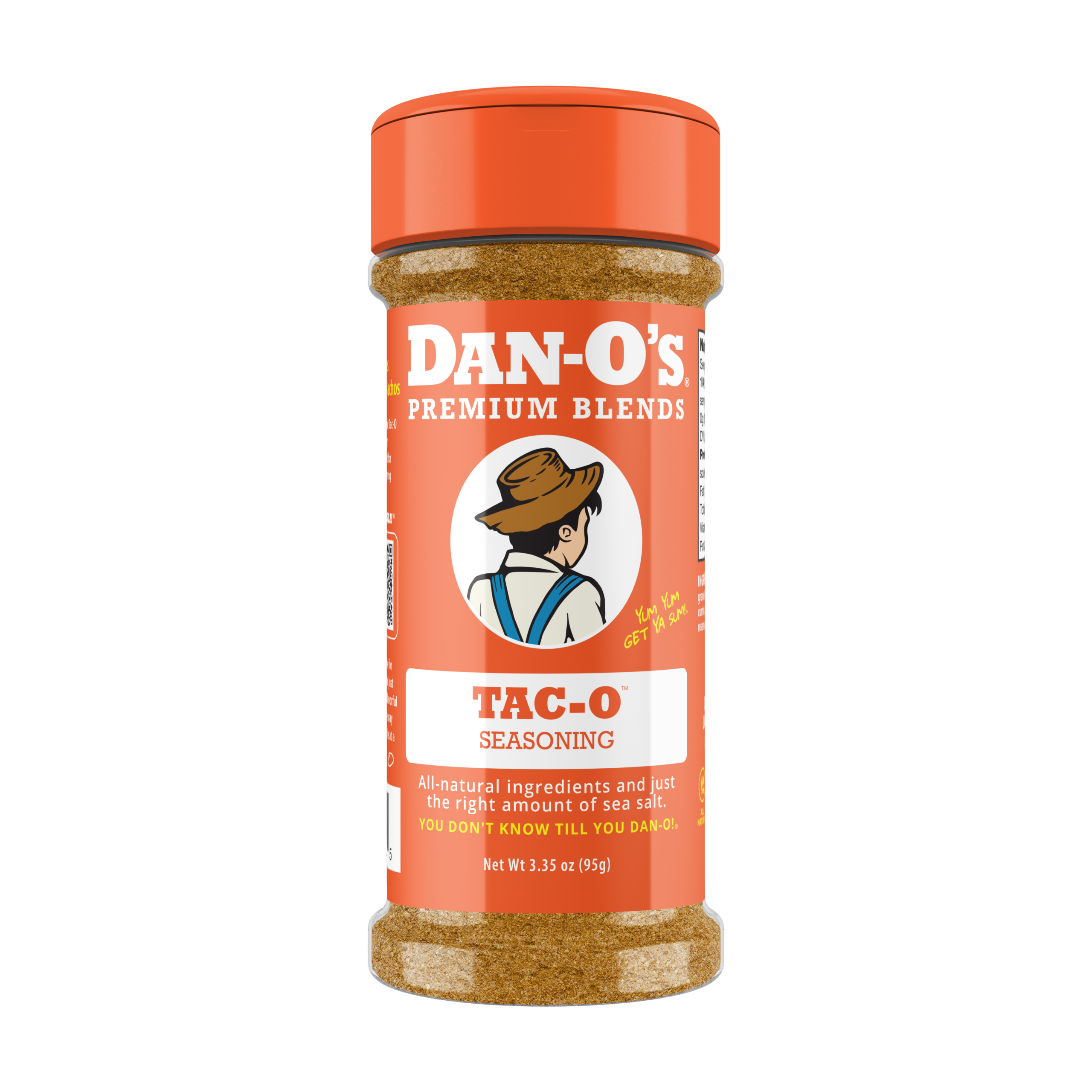 Tac-O Seasoning - Small Bottle (Front)