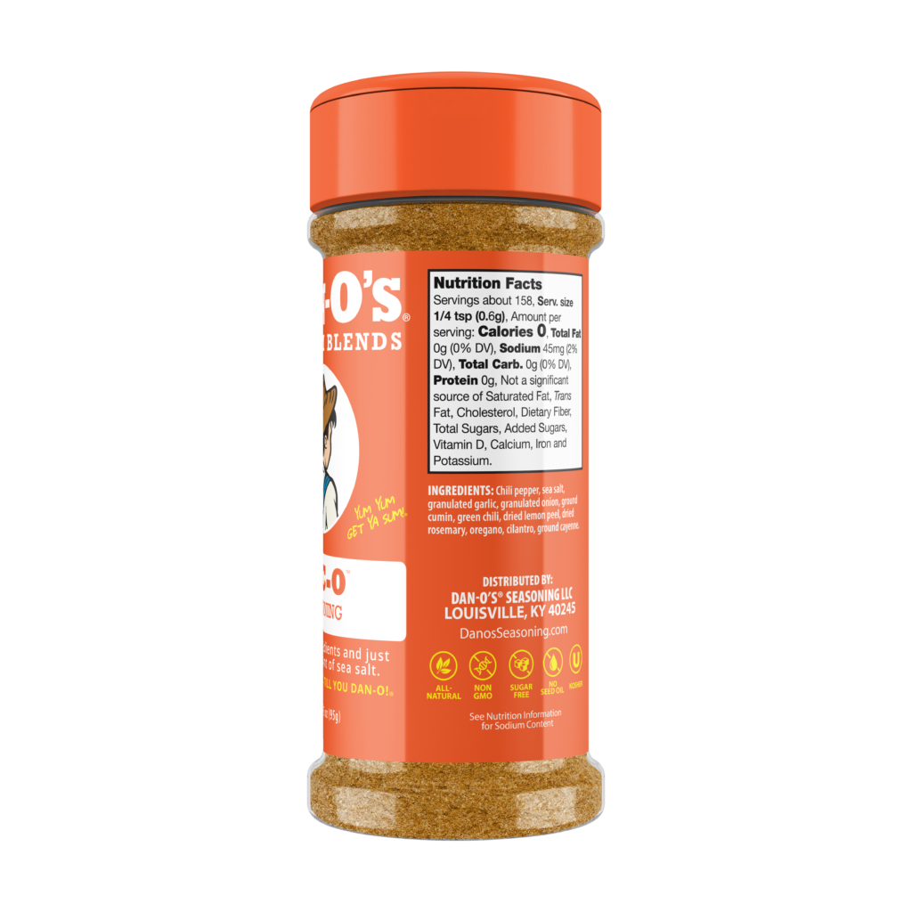 Tac-O Seasoning - Small Bottle (Rotated Right)