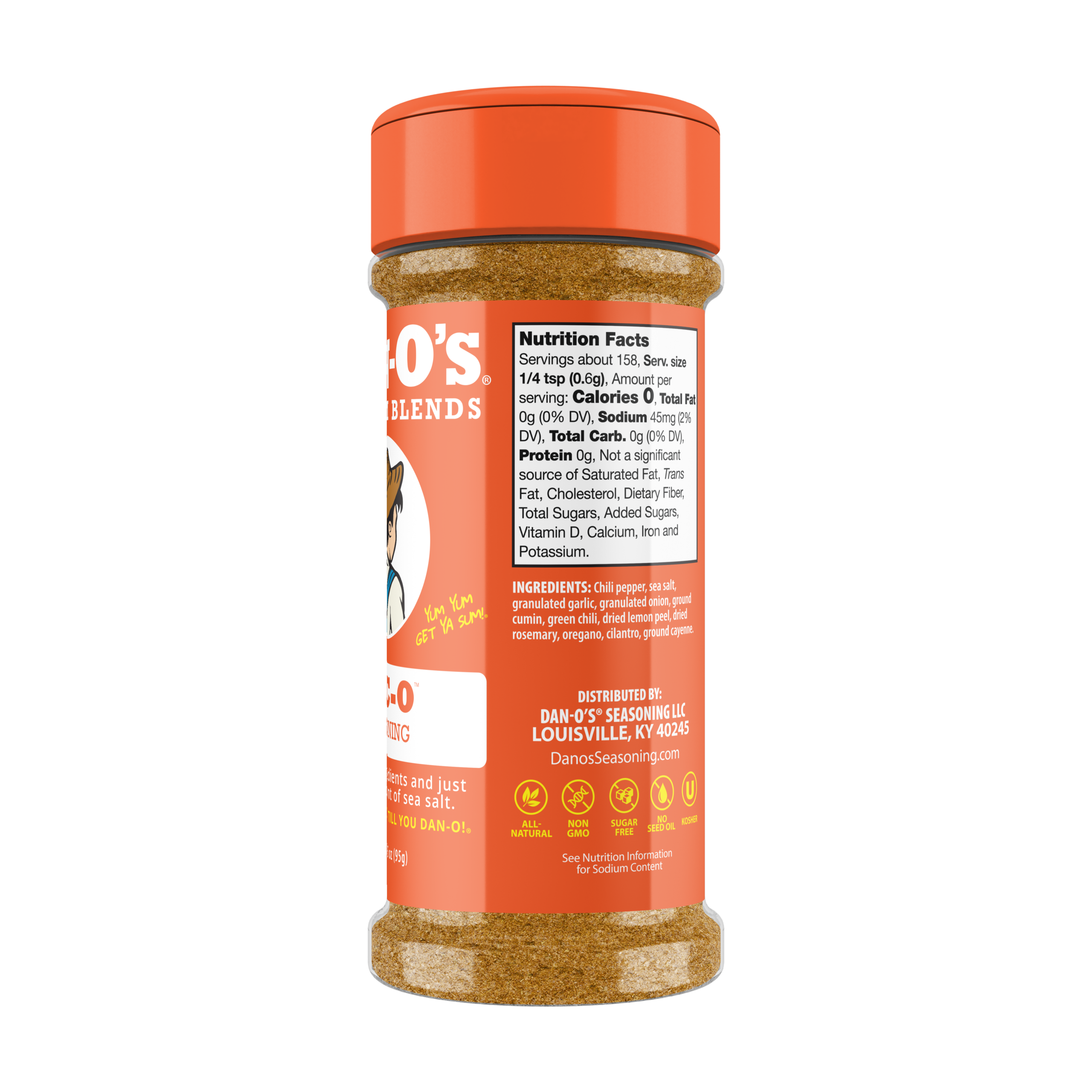 Tac-O Seasoning - Small Bottle (Rotated Right)