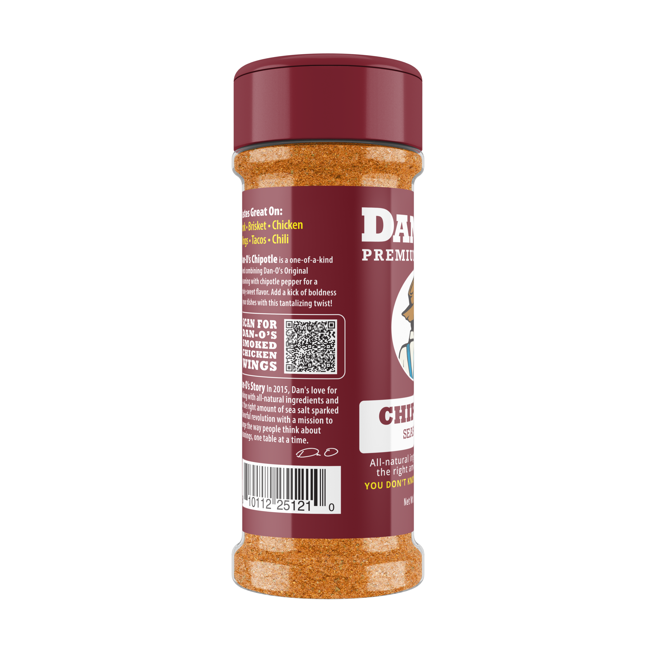 Chipotle Seasoning - Online Exclusive Size Bottle (Rotated Left)