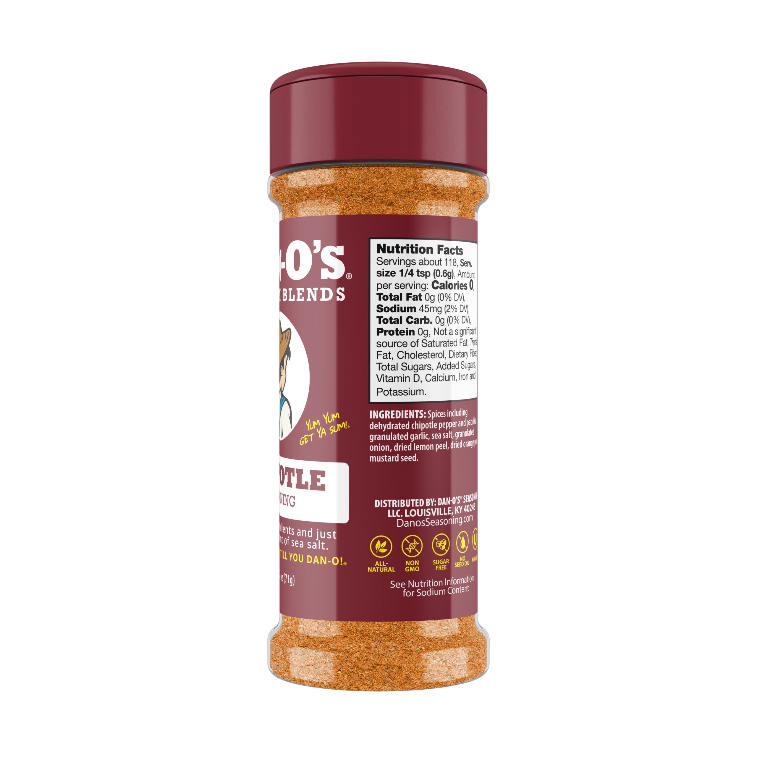 Chipotle Seasoning - Online Exclusive Size Bottle (Rotated Right)