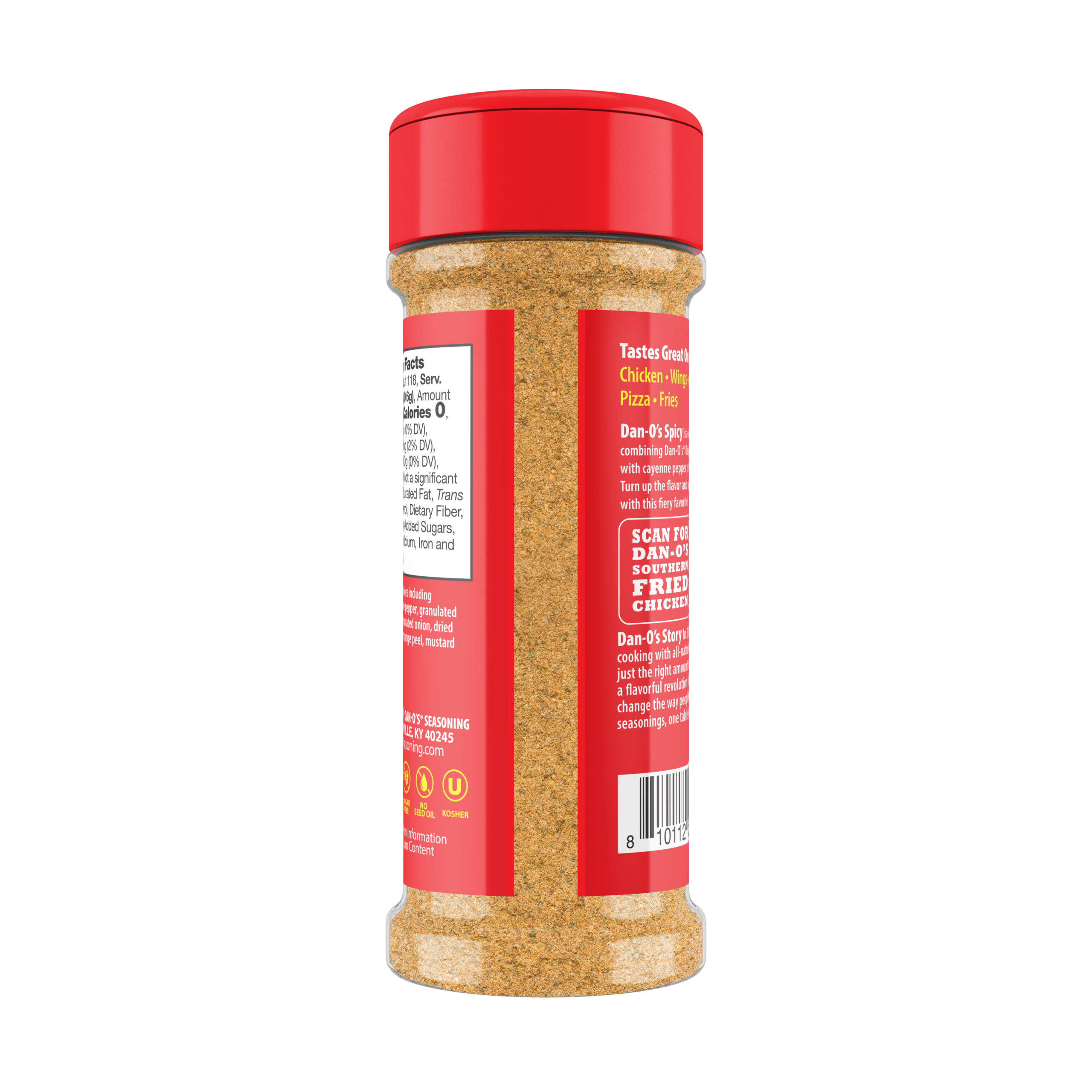 Spicy Seasoning - Online Exclusive Size Bottle (Back)