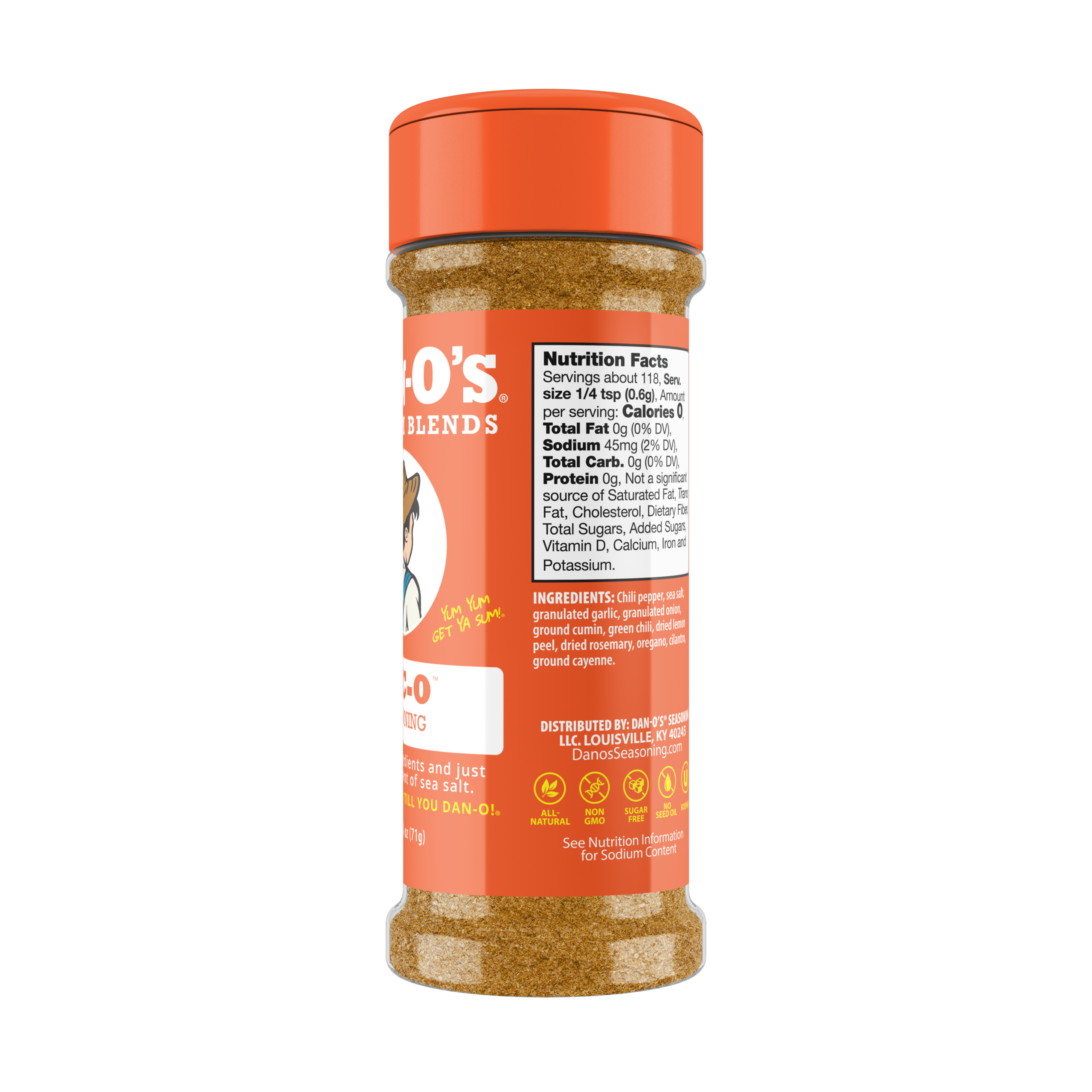 Tac-O Seasoning - Online Exclusive Size Bottle (Rotated Right)