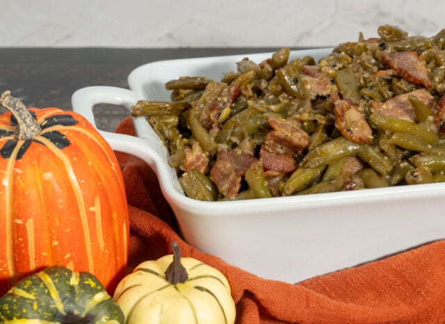 Hickory Bacon Green Beans