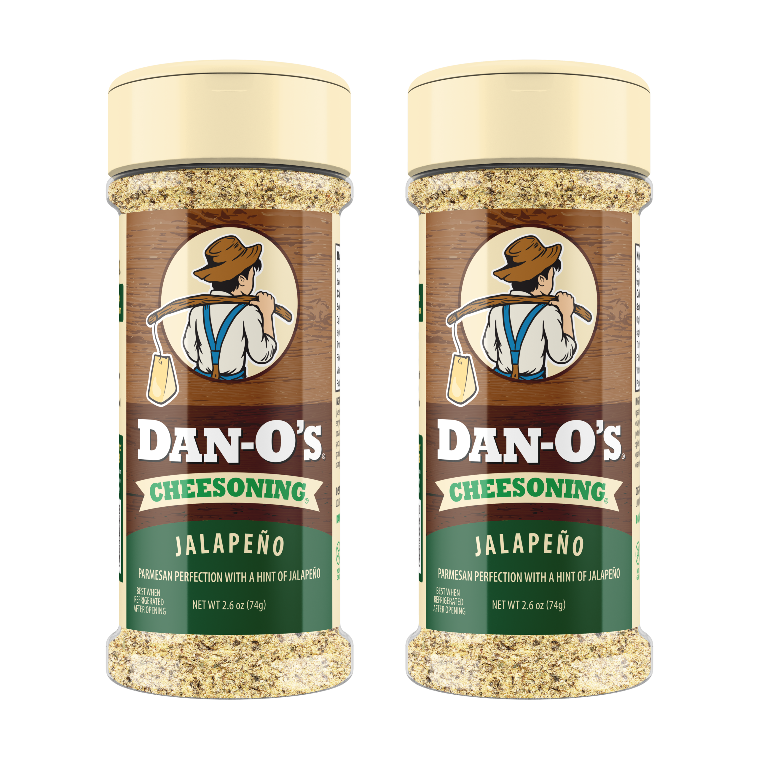 Jalapeño Cheesoning Seasoning - Small Size - 2 Pack