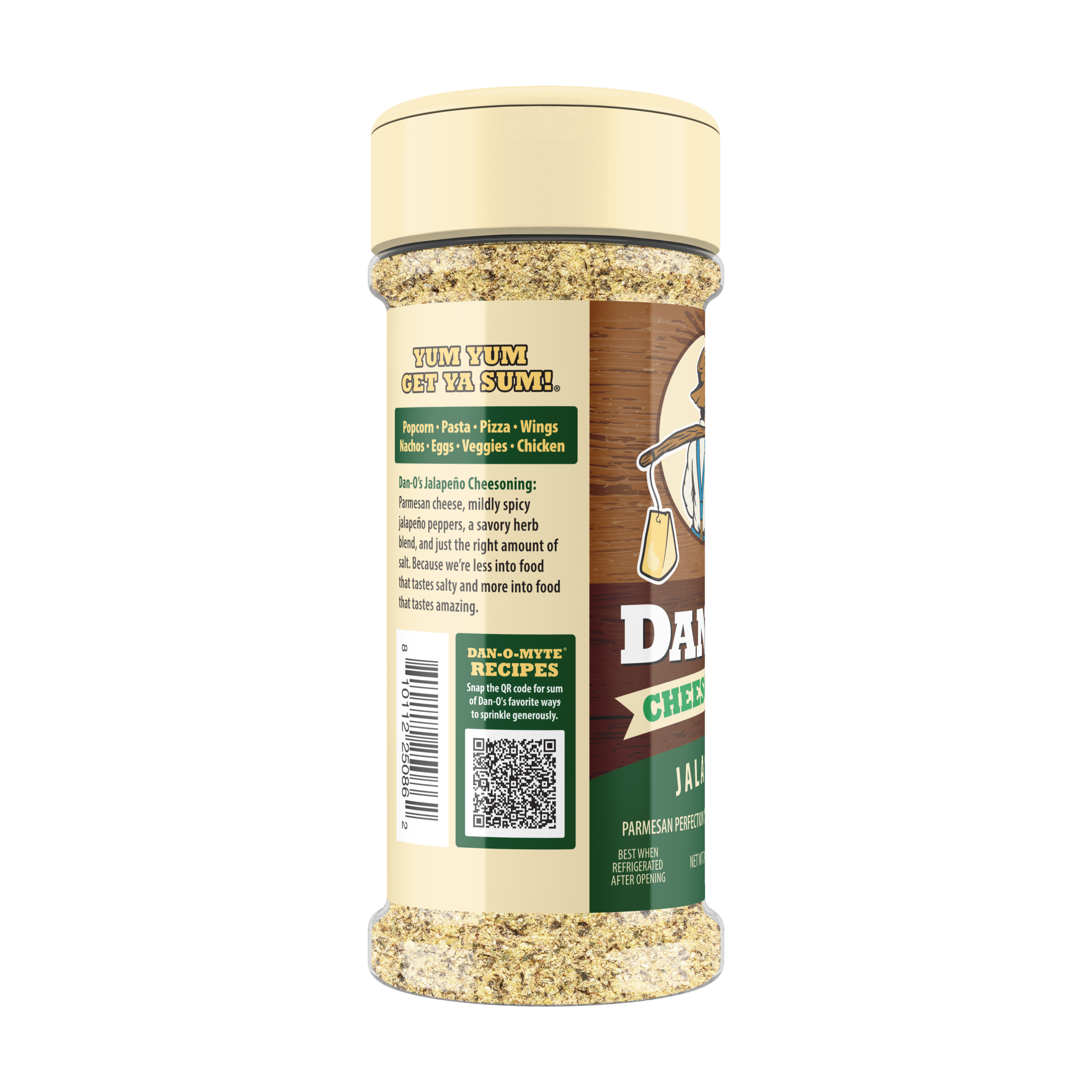 Jalapeño Cheesoning Seasoning - Small Bottle (Rotated Left)