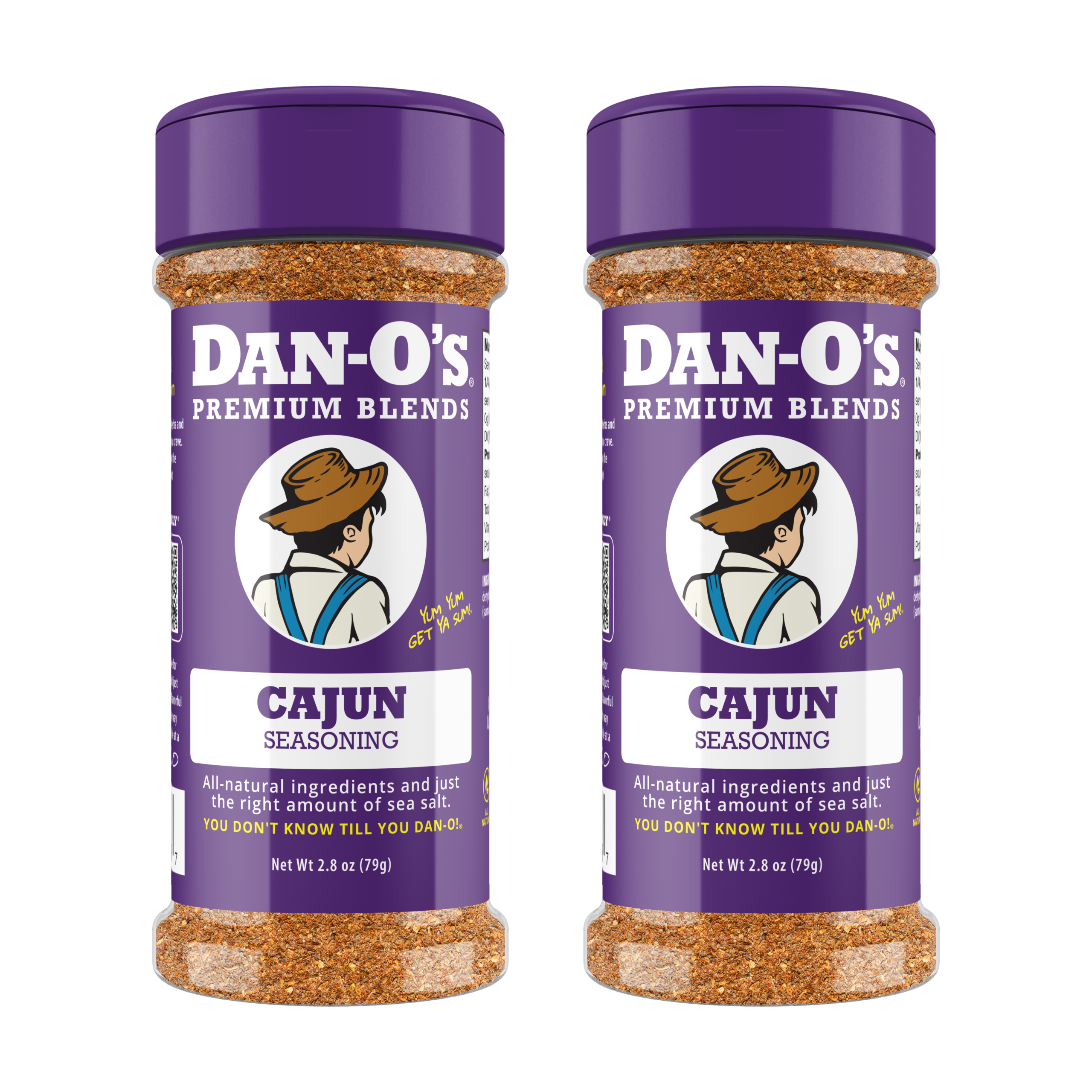 Cajun Seasoning - Small Size - 2 Pack