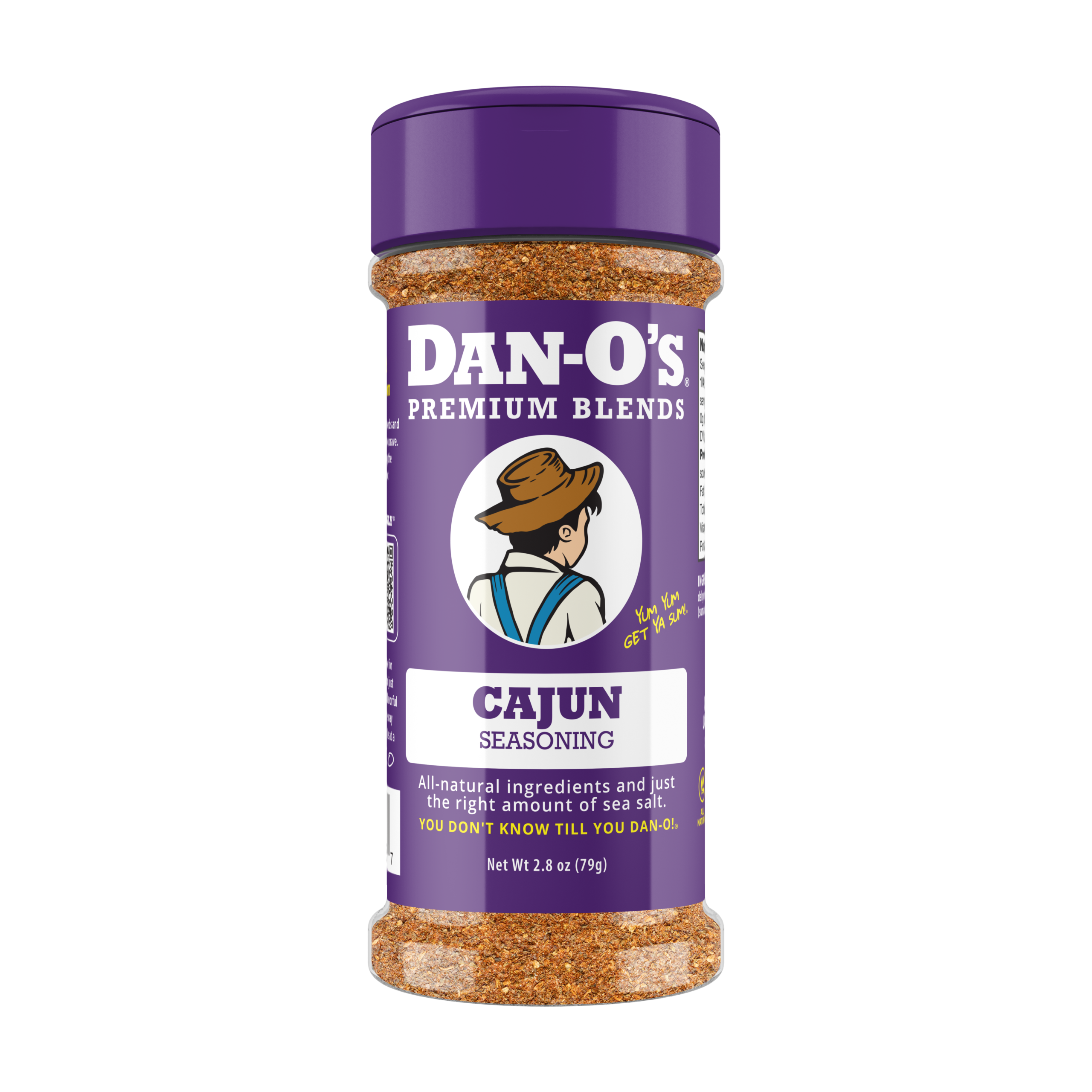 Cajun Seasoning - Small Bottle (Front)