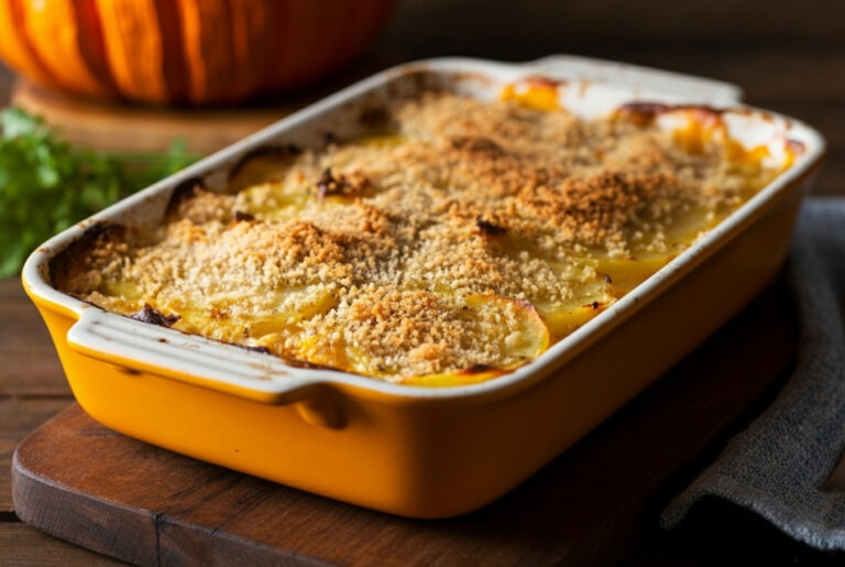Delicious Pumpkin and Potato Gratin Recipe - Dan-O's Seasoning