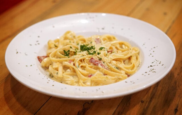 Italian-O Fettuccini Carbonara