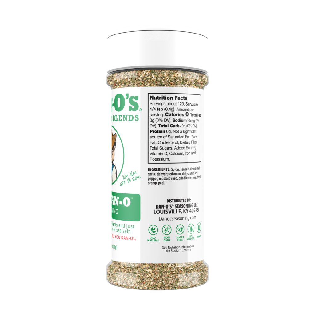 Italian-O Seasoning - Small Bottle (Rotated Right)