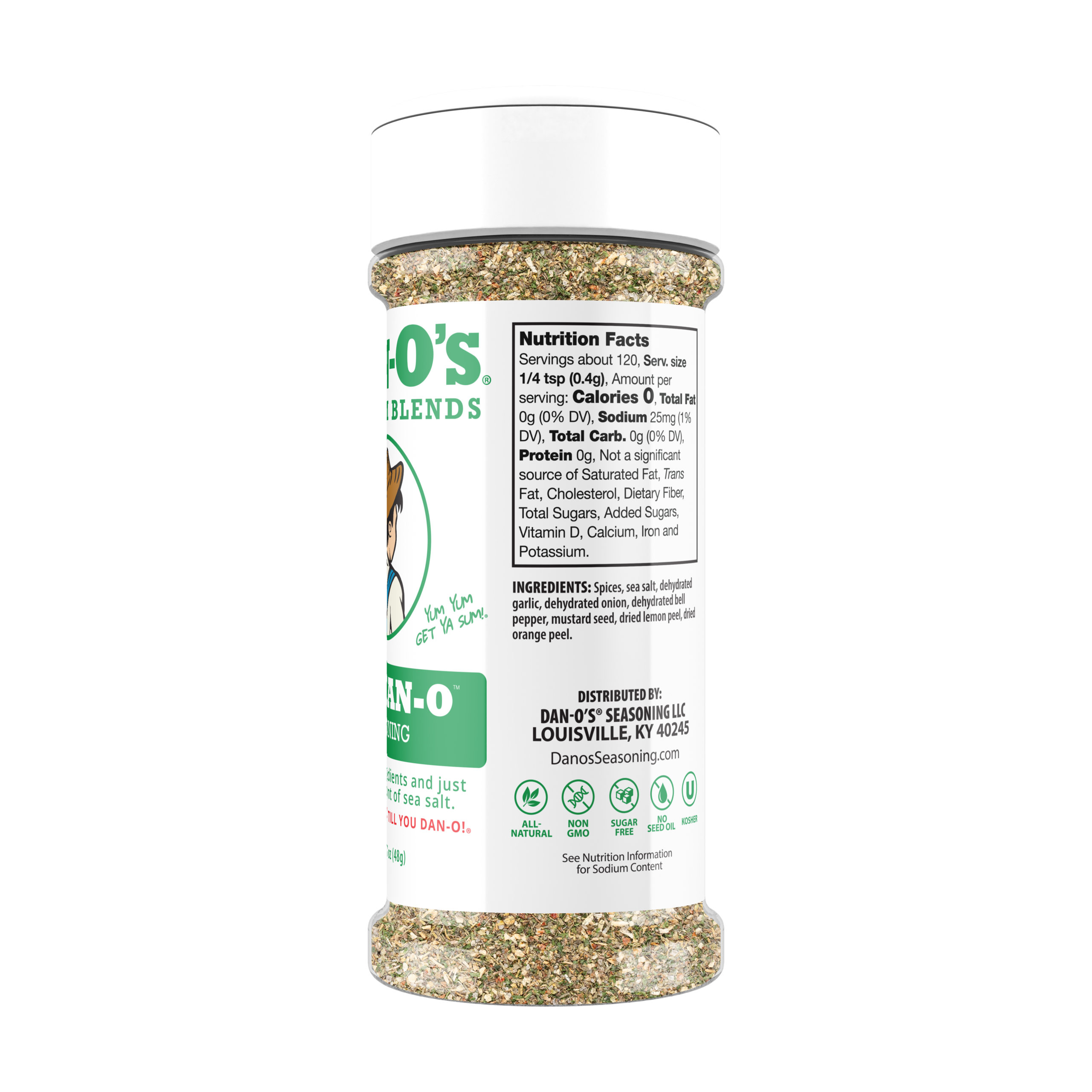 Italian-O Seasoning - Small Bottle (Rotated Right)