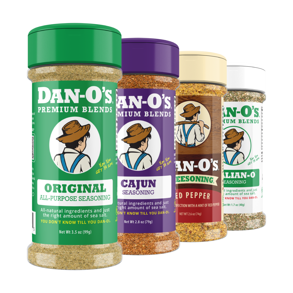 Small 4 Bottle Combo - Red Pepper Cheesoning, Original, Cajun, & Italian-O