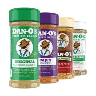 Small 4 Bottle Combo - Red Pepper Cheesoning, Original, Cajun, & Italian-O