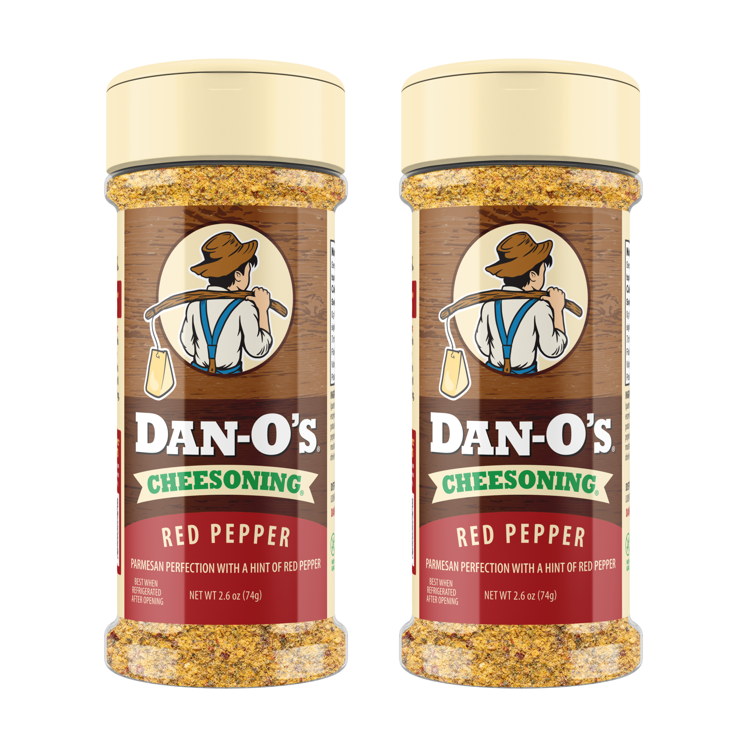 Red Pepper Cheesoning Seasoning - Small Size - 2 Pack