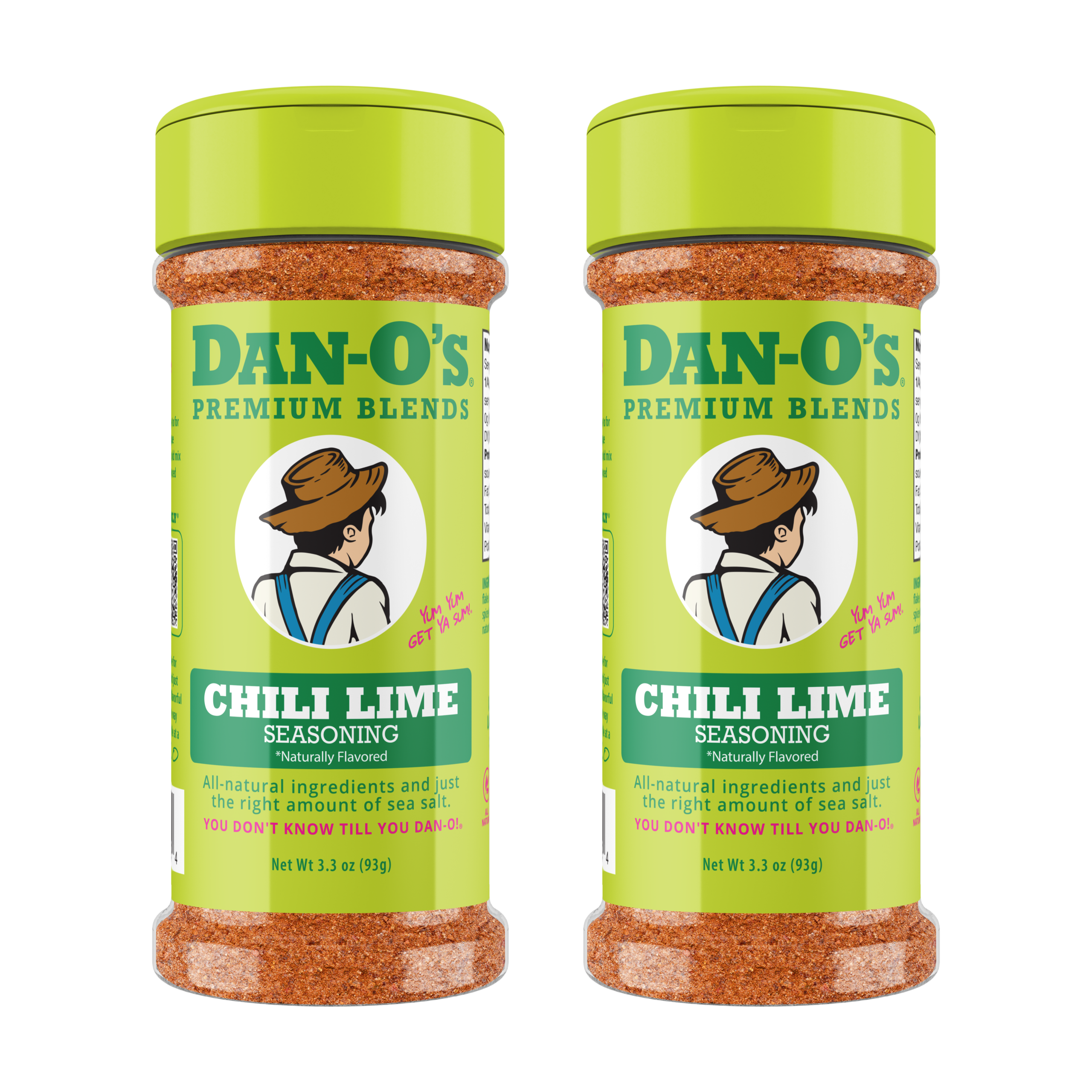 Chili Lime Seasoning - Small Size - 2 Pack