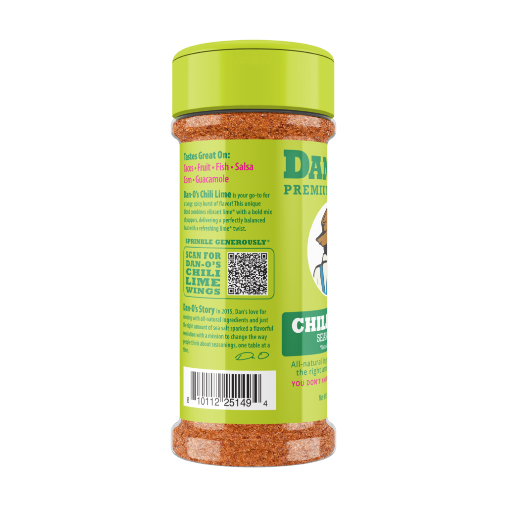 Chili Lime Seasoning - Small Bottle (Rotated Left)