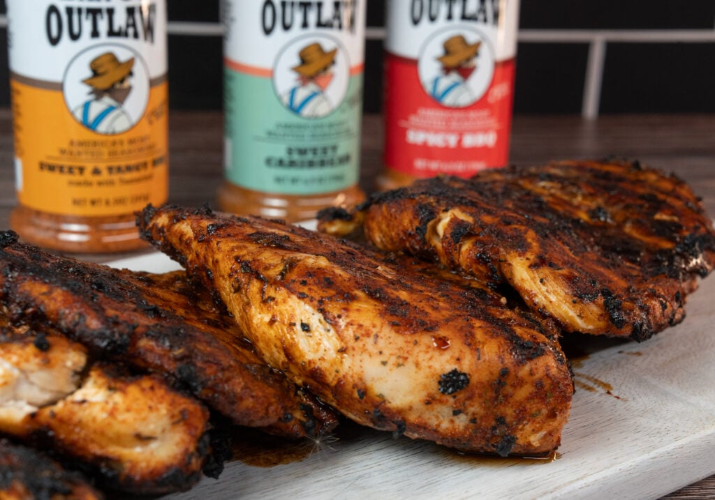 Grilled Lemonade Outlaw Chicken