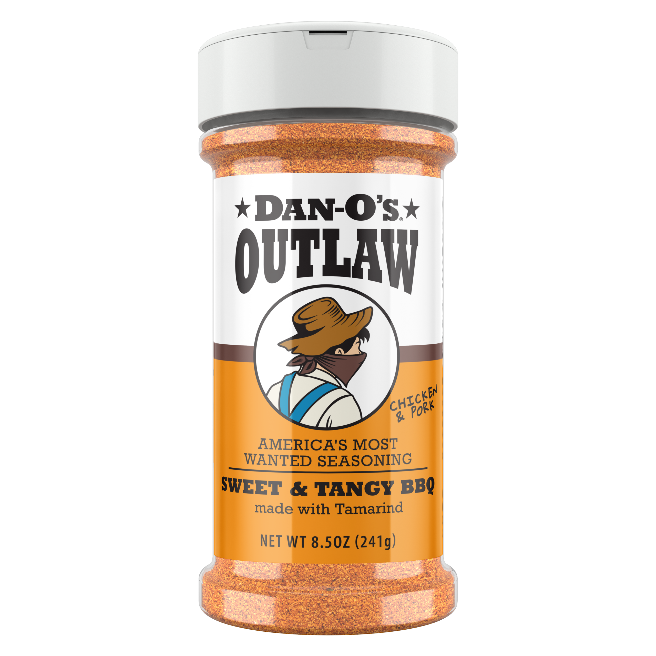 Dan-O’s Outlaw Sweet & Tangy BBQ made with Tamarind (Front)