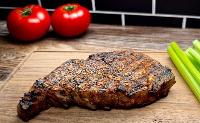 Blackened Bloody Mary Ribeye