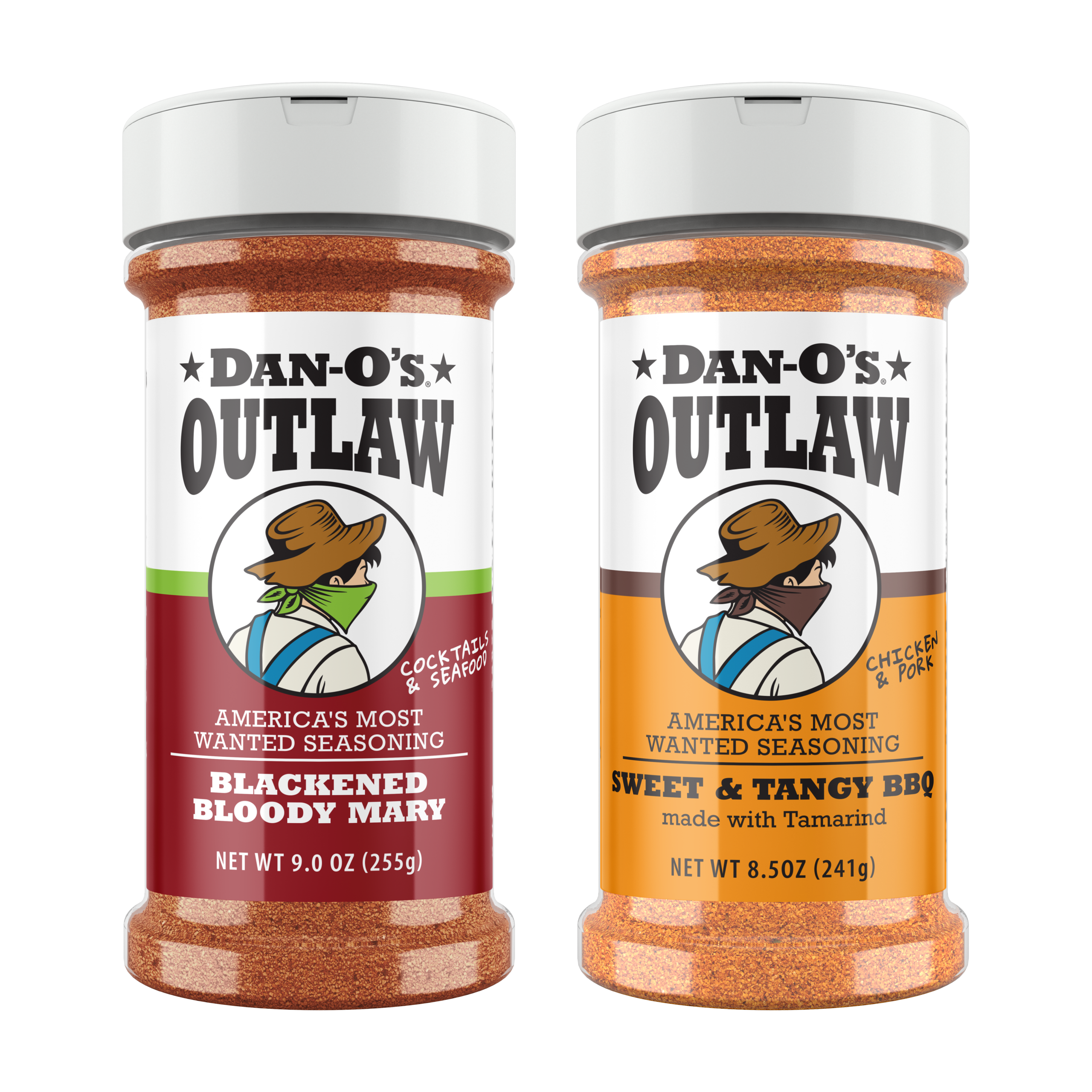 High Noon Outlaw Combo - Blackened Bloody Mary and Sweet & Tangy BBQ Made With Tamarind