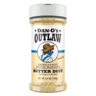 Dan-O’s Outlaw Butter Dust - Medium Bottle (Front)