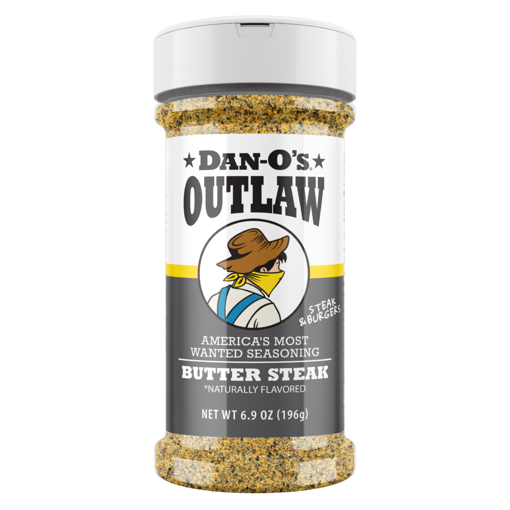 Dan-O’s Outlaw Butter Steak - Medium Bottle (Front)