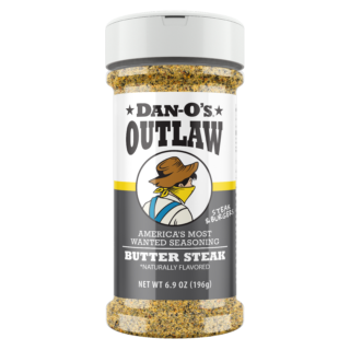 Dan-O’s Outlaw Butter Steak - Medium Bottle (Front)