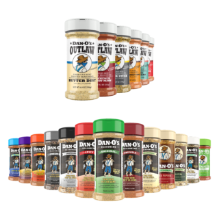 19 Bottle Combo - Original, Blackened Bloody Mary, Butter Dust, Butter Steak, Cajun, Cheesoning, Jalapeño Cheesoning, Red Pepper Cheesoning, Chili Lime, Chipotle, Crunchy, Italian-O, Preem-O, SEA-soning, Sweet Caribbean, Sweet & Tangy BBQ Seasoning Made With Tamarind, Spicy, Spicy BBQ, & Tac-O