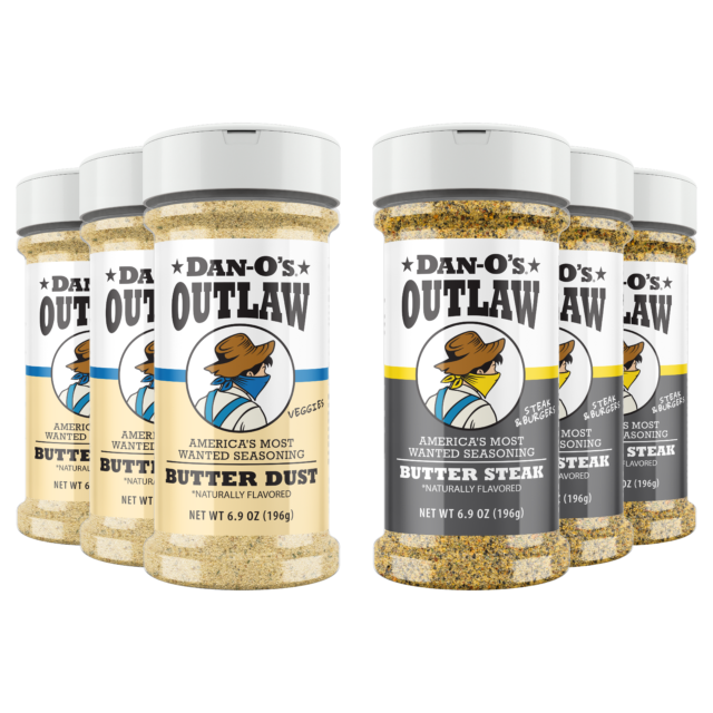 Butter Blast Outlaw Combo - 3 Butter Steak, 3 Butter Dust