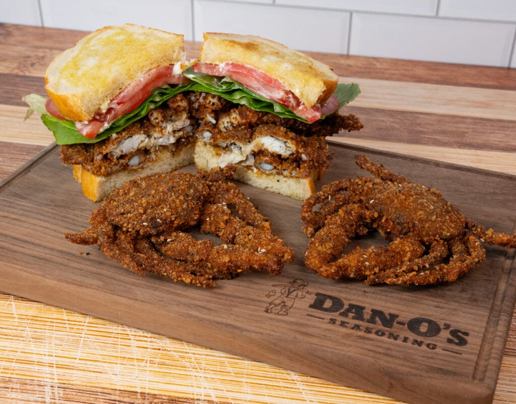 Soft Shell Crab CLT (Crab, Lettuce & Tomato Sandwich)