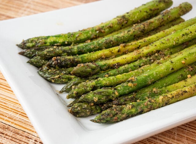 Gourmet Shaved Asparagus with Ranch Cheesoning