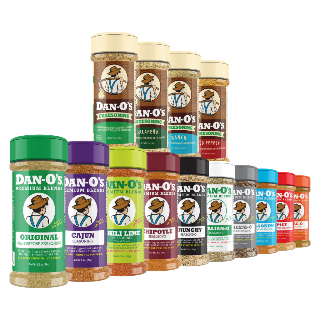 Small 14 Bottle Combo - Original, Cajun, Cheesoning, Jalapeño Cheesoning, Ranch Cheesoning, Red Pepper Cheesoning, Chili Lime, Chipotle, Crunchy, Italian-O, Preem-O, SEA-soning, Spicy, & Tac-O