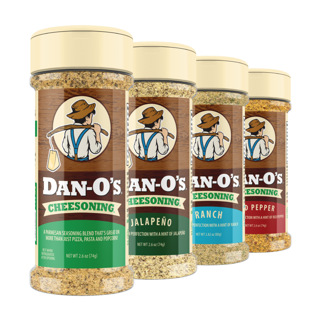 Cheese Block Bundle - Small 4 Bottle Combo - Cheesoning, Jalapeño Cheesoning, Ranch Cheesoning, & Red Pepper Cheesoning