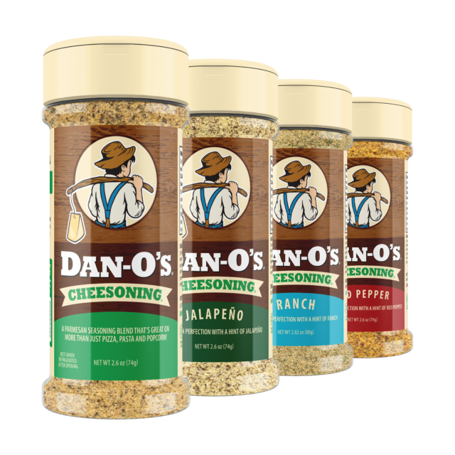 Cheese Block Bundle - Small 4 Bottle Combo - Cheesoning, Jalapeño Cheesoning, Ranch Cheesoning, & Red Pepper Cheesoning