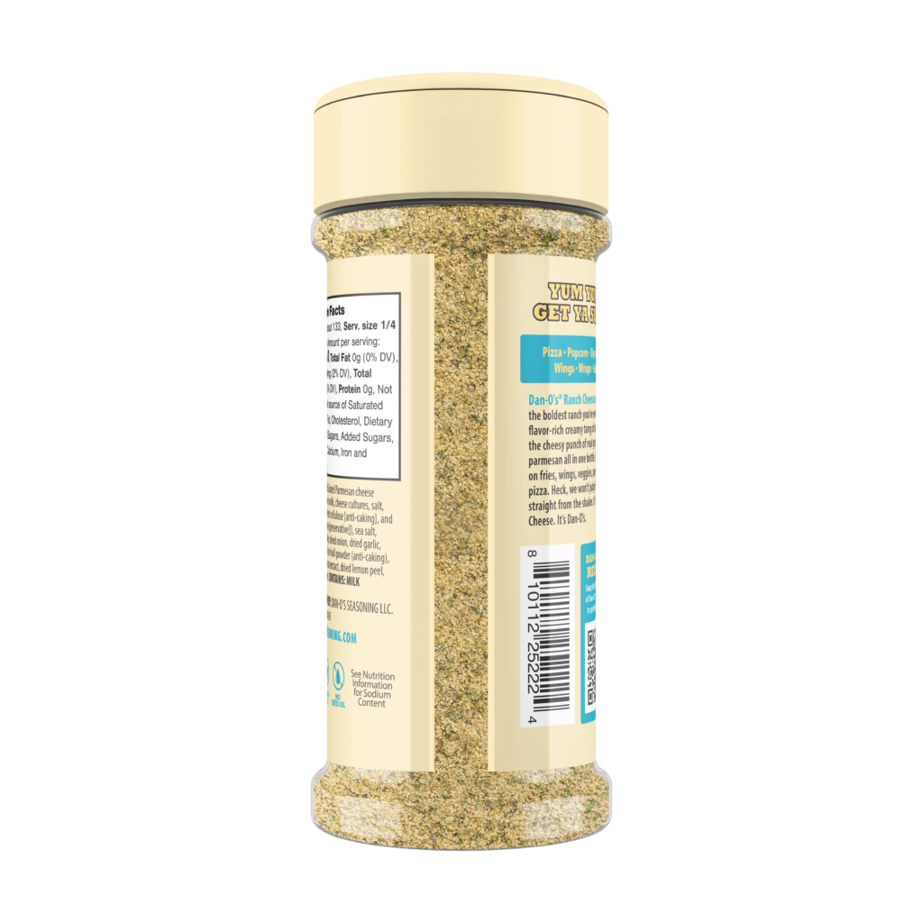 Ranch Cheesoning Seasoning - Small Bottle (Back)