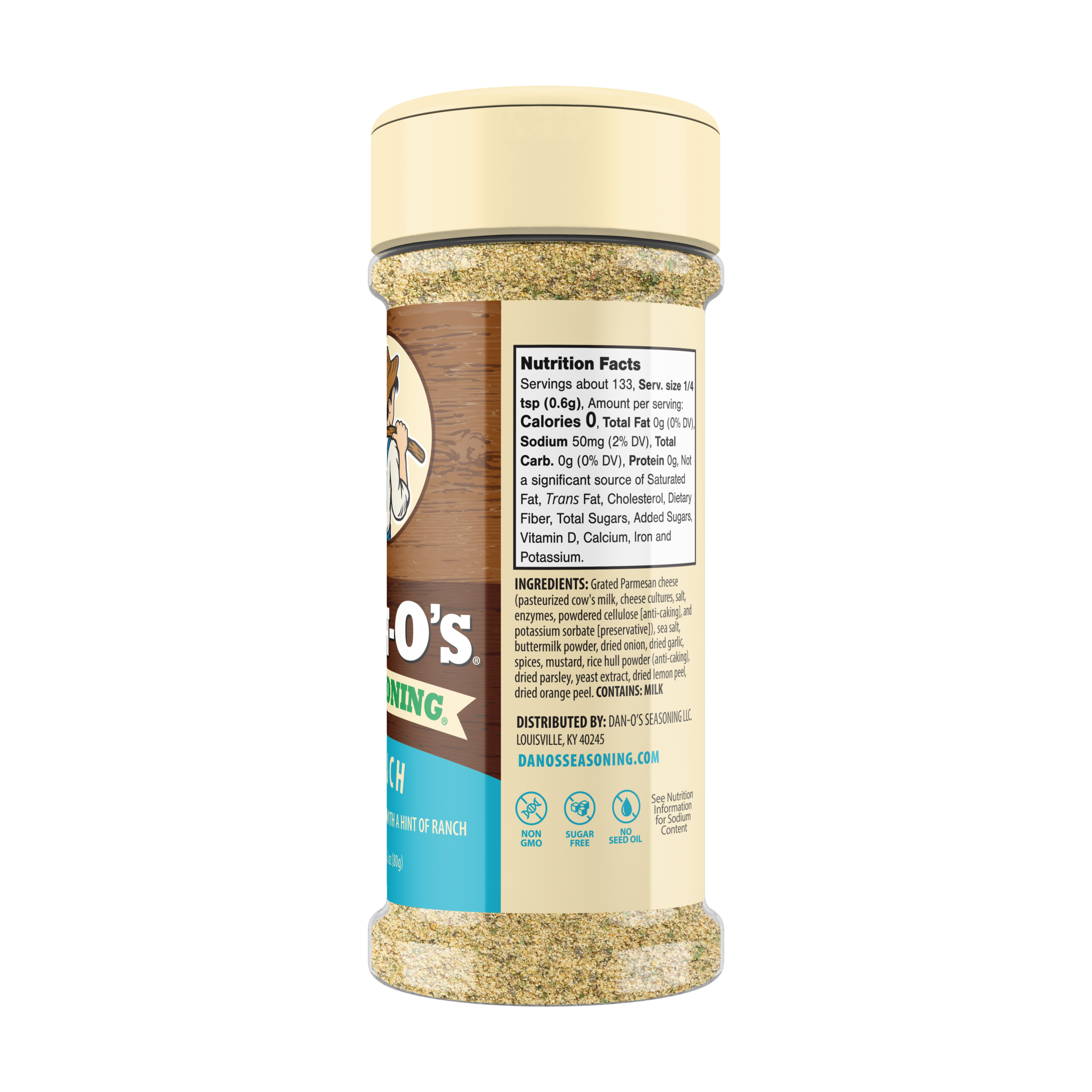 Ranch Cheesoning Seasoning - Small Bottle (Rotated Right)