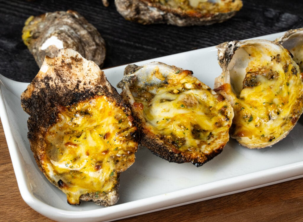 Char-Grilled Oysters